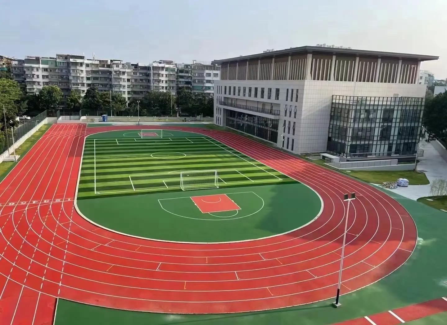 晋城市硅PU材料塑胶篮球场 - 方案